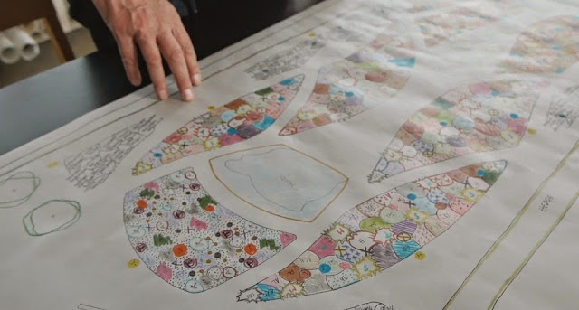 Plano coloreado de Piet Oudolf