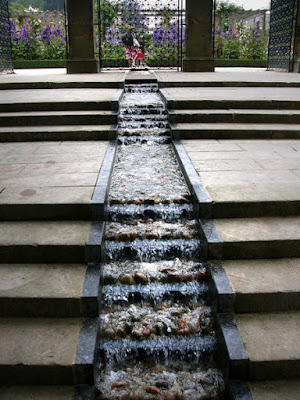 Juego de agua en el Jardín de Alnwick