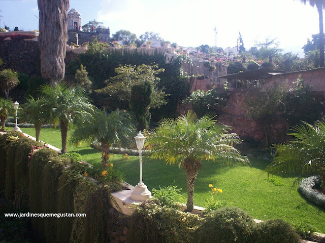 Jardín del Marquesado de la Quinta Roja en la Orotava