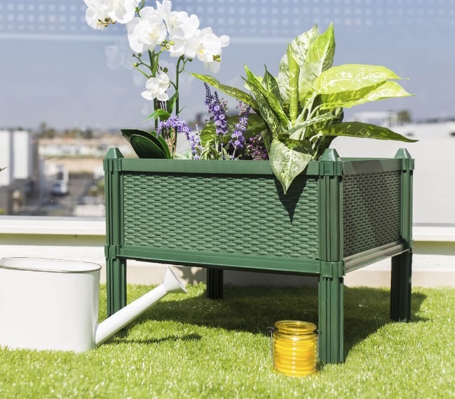 Mesa de cultivo en terraza